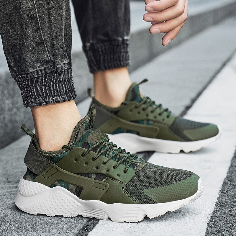 PETER – Schnür-Sneaker mit atmungsaktivem Mesh-Obermaterial und rutschfester Sohle