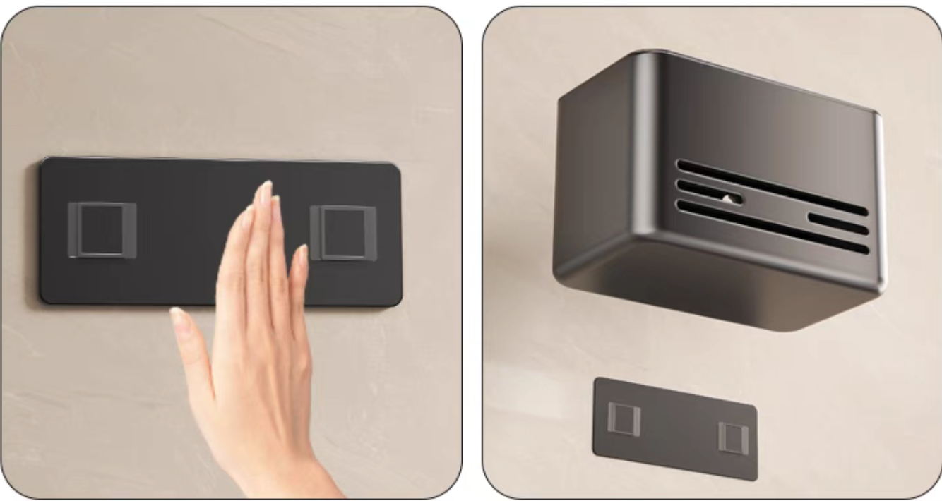 Aluminium Toilettenpapierspender - Stilvolles Bad-Design