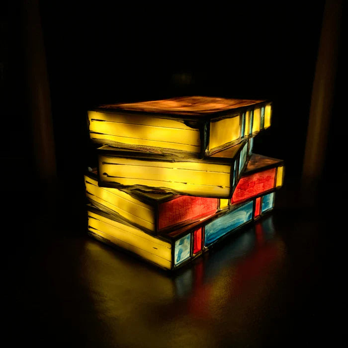 Bunte Buchlampe RadiantBook - Stilvolles Lichtdesign
