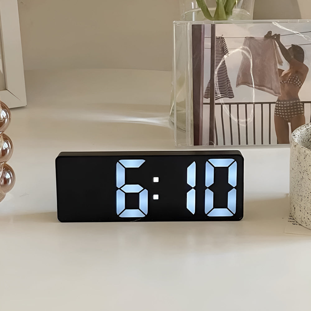 SpiegelWecker LED - Digitaler Wecker mit Schlummerfunktion
