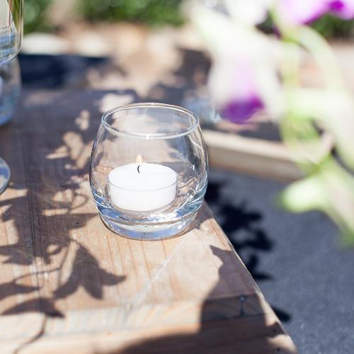 Eastland Halter - Eleganter Hurricane Kerzenhalter aus Glas