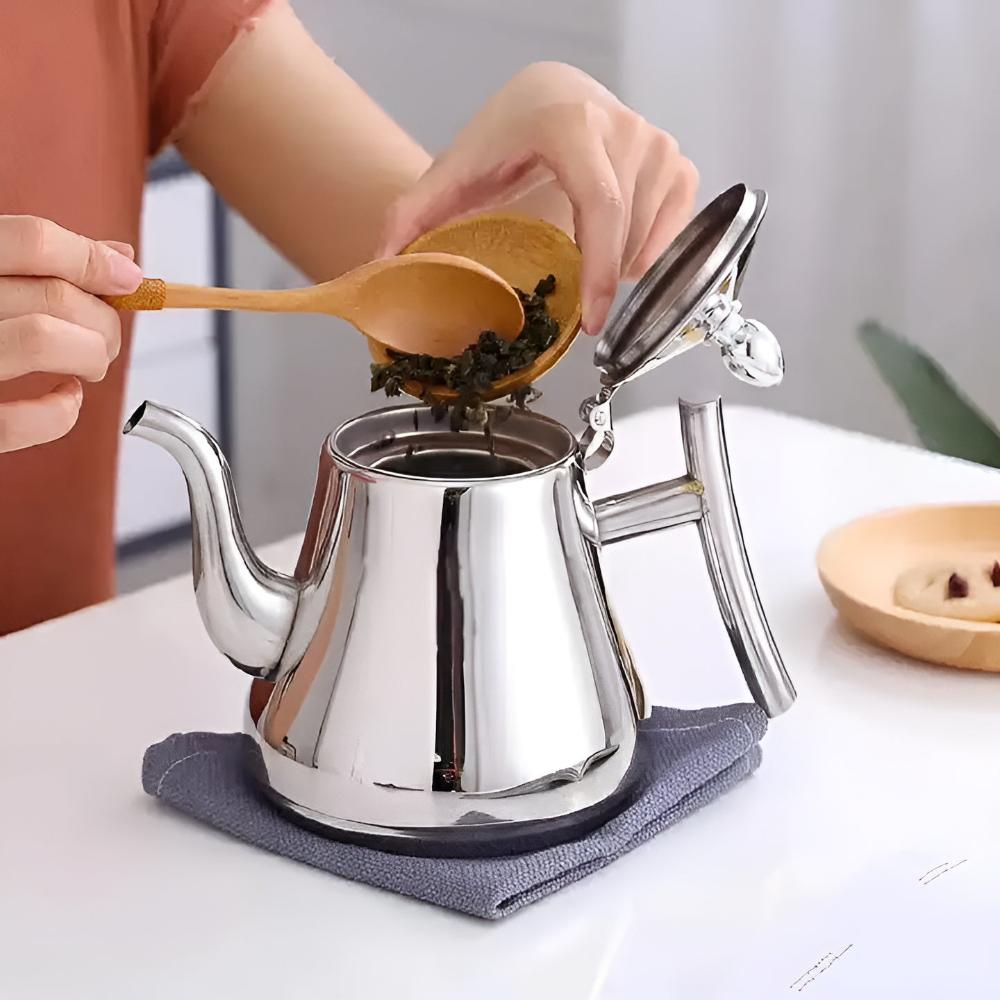 Edelstahl Wasserkocher Mit Filter - Robuster Edelstahl
