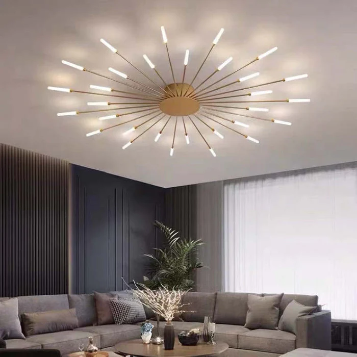 Feuerwerk Deckenleuchte Modern – Elegantes Licht Für Stilvolle Räume