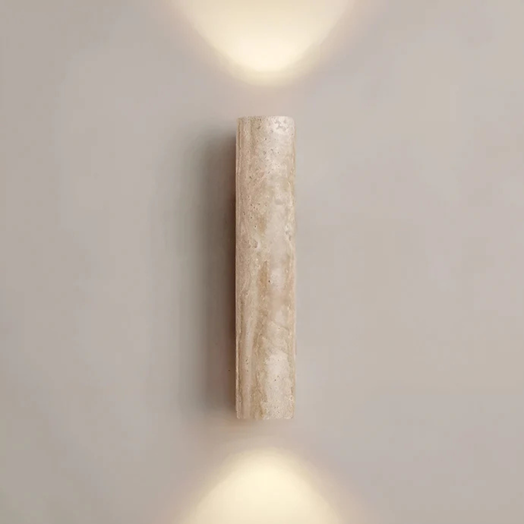 Marmor LED Wandleuchte - Edles Marmor-Design
