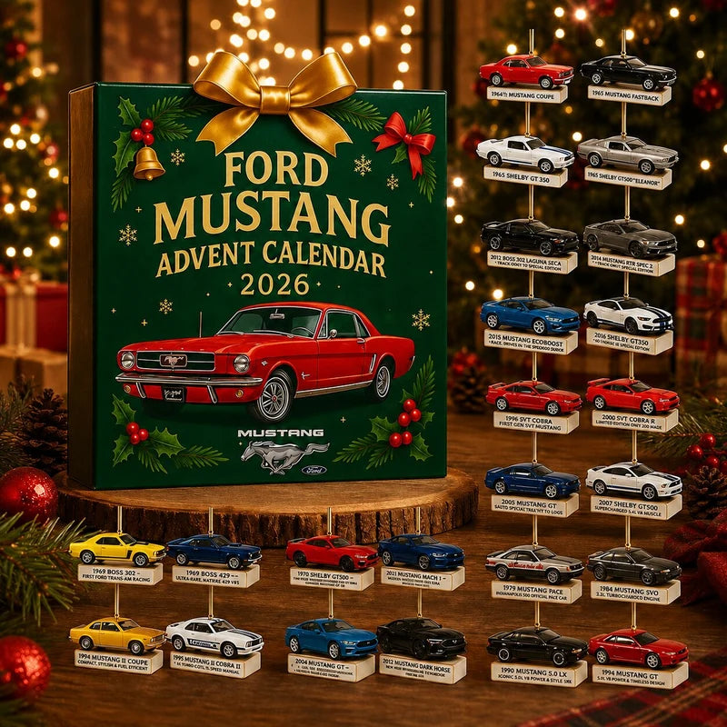 Carvanta – Auto-Adventskalender mit 24 dekorativen Fahrzeugmotiven