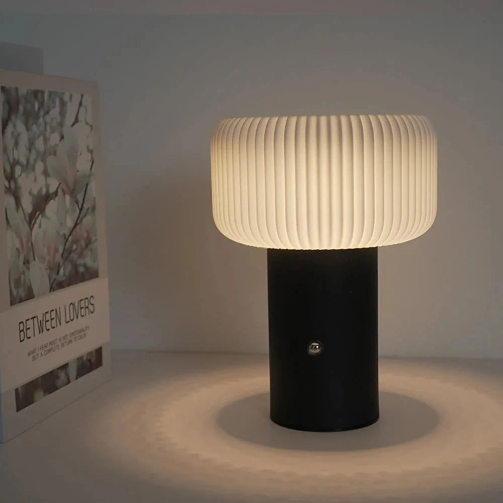 Mushlume – LED-Tischlampe im Pilzdesign mit Touch-Steuerung