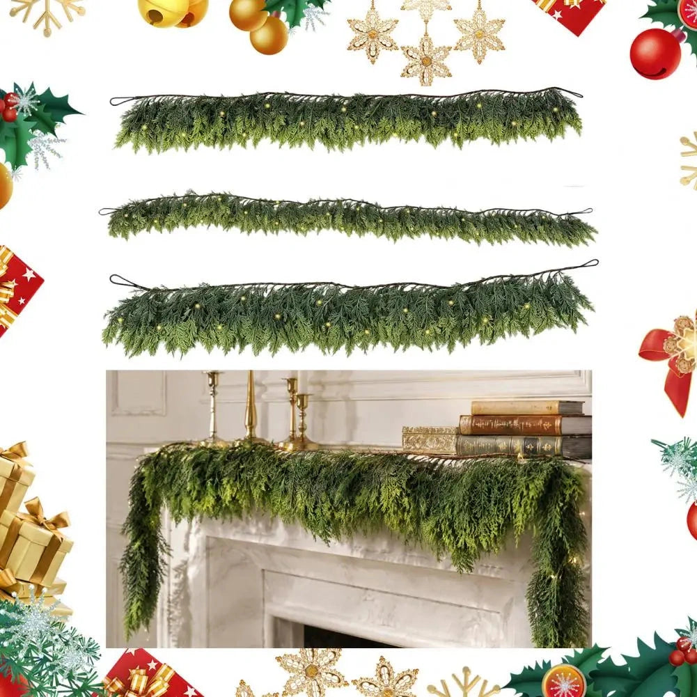 Festilume – Weihnachtsgirlande mit integrierten LED-Lichtern
