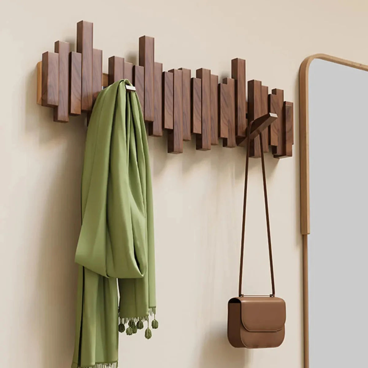 Garderobenständer WoodMaster - Natürliches Holzdesign