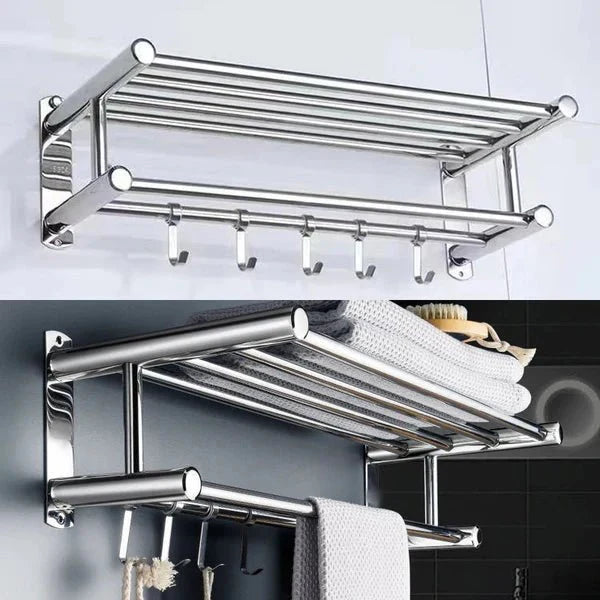 STEELRACK – Edelstahl Handtuchhalter Platzsparend & Stilvoll