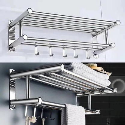 STEELRACK – Edelstahl Handtuchhalter Platzsparend & Stilvoll