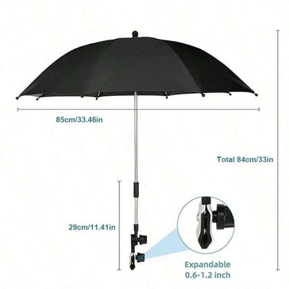 SonnenFlex – Verstellbarer Sonnenschirm für Stühle