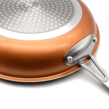 COPPER PAN – Profi-Kupferpfanne mit Antihaftbeschichtung & perfekter Hitzeverteilung