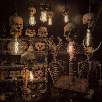 Neravio – 3D Totenkopf-Lampe für Tische und Wohnräume