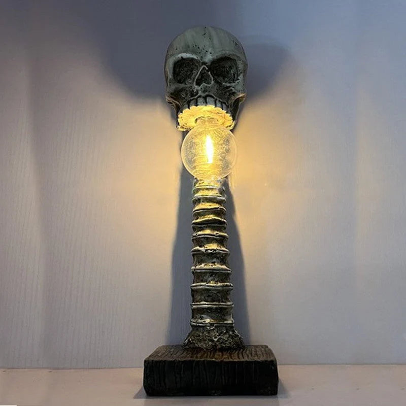 Neravio – 3D Totenkopf-Lampe für Tische und Wohnräume