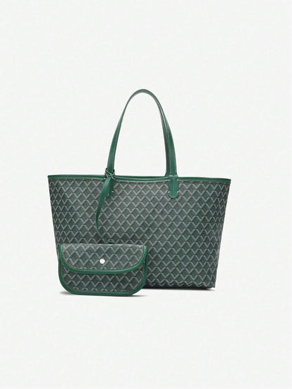 Nova | Lässige PVC-Schultertasche für Damen
