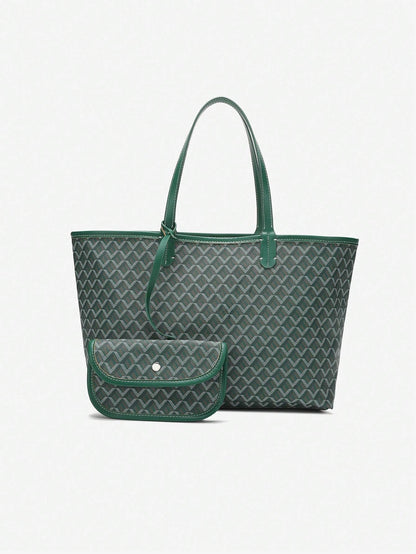 Nova | Lässige PVC-Schultertasche für Damen