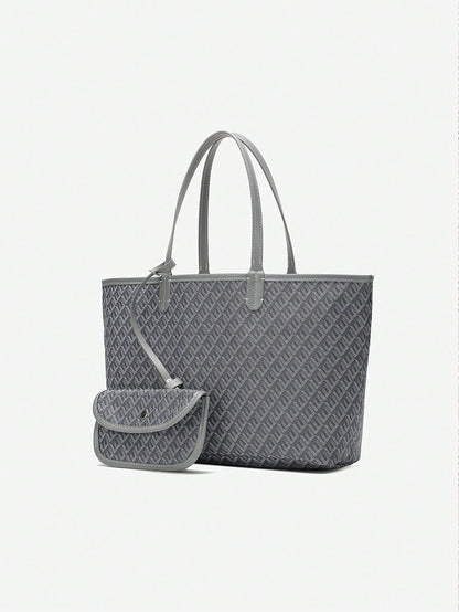 Nova | Lässige PVC-Schultertasche für Damen