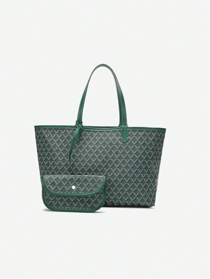 Nova | Lässige PVC-Schultertasche für Damen
