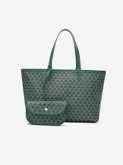 Nova | Lässige PVC-Schultertasche für Damen