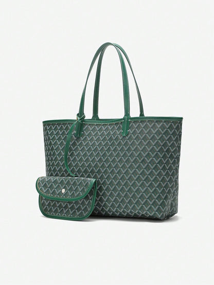 Nova | Lässige PVC-Schultertasche für Damen