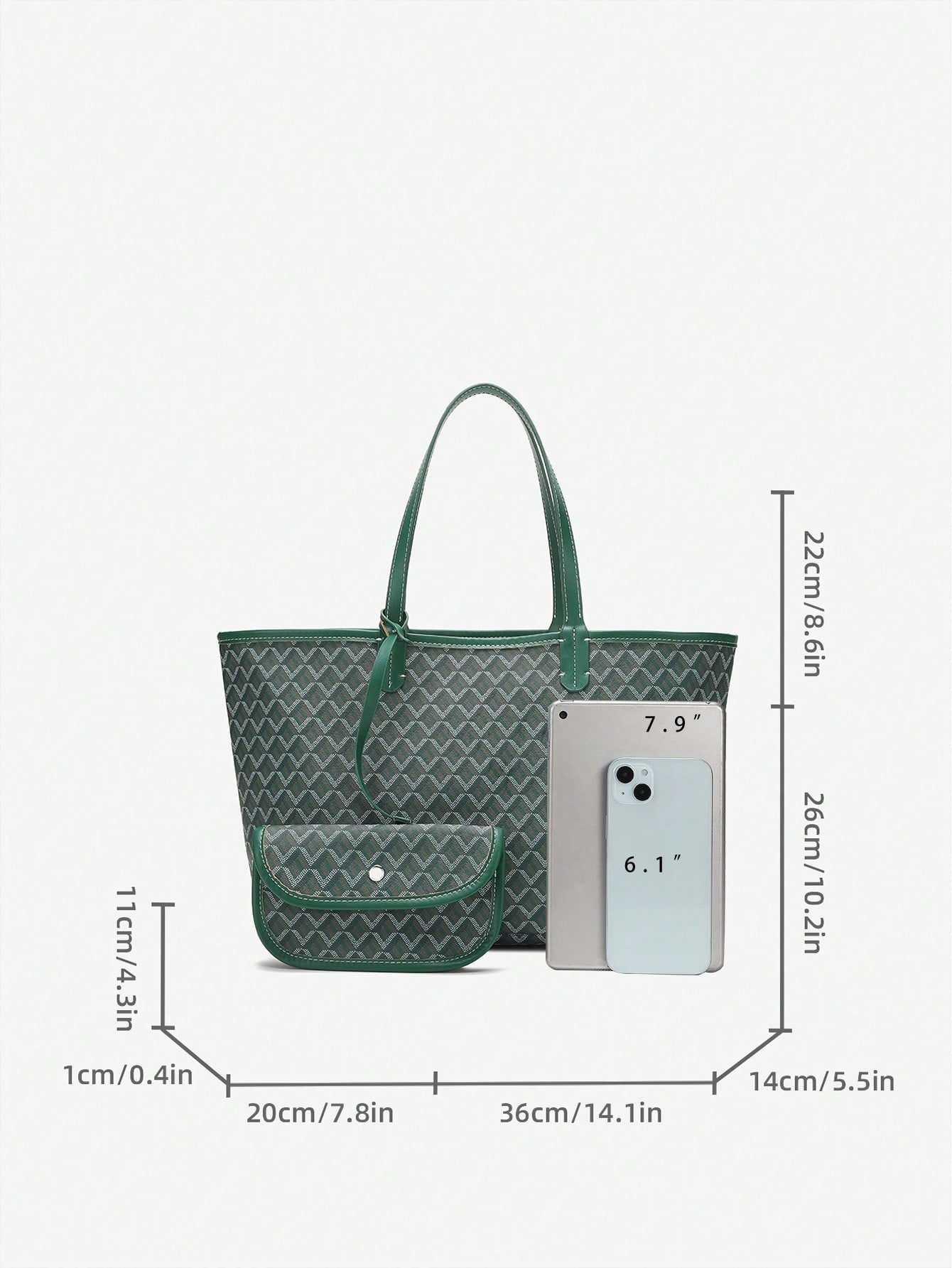 Nova | Lässige PVC-Schultertasche für Damen