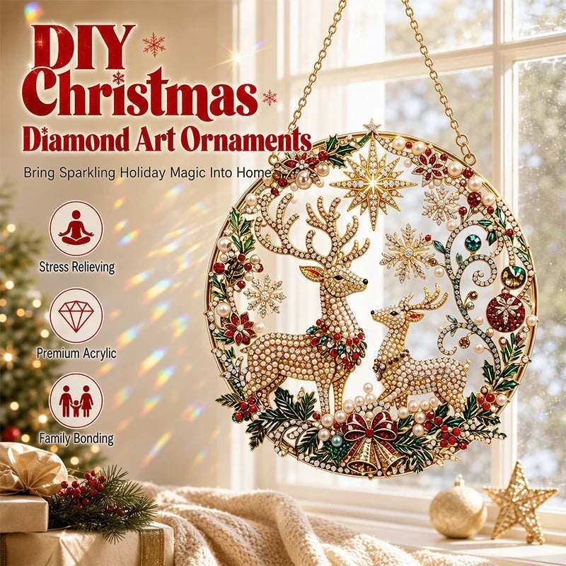 Merrynest – Kreativset mit verschiedenen Weihnachtsmotiven für saisonale Dekoration