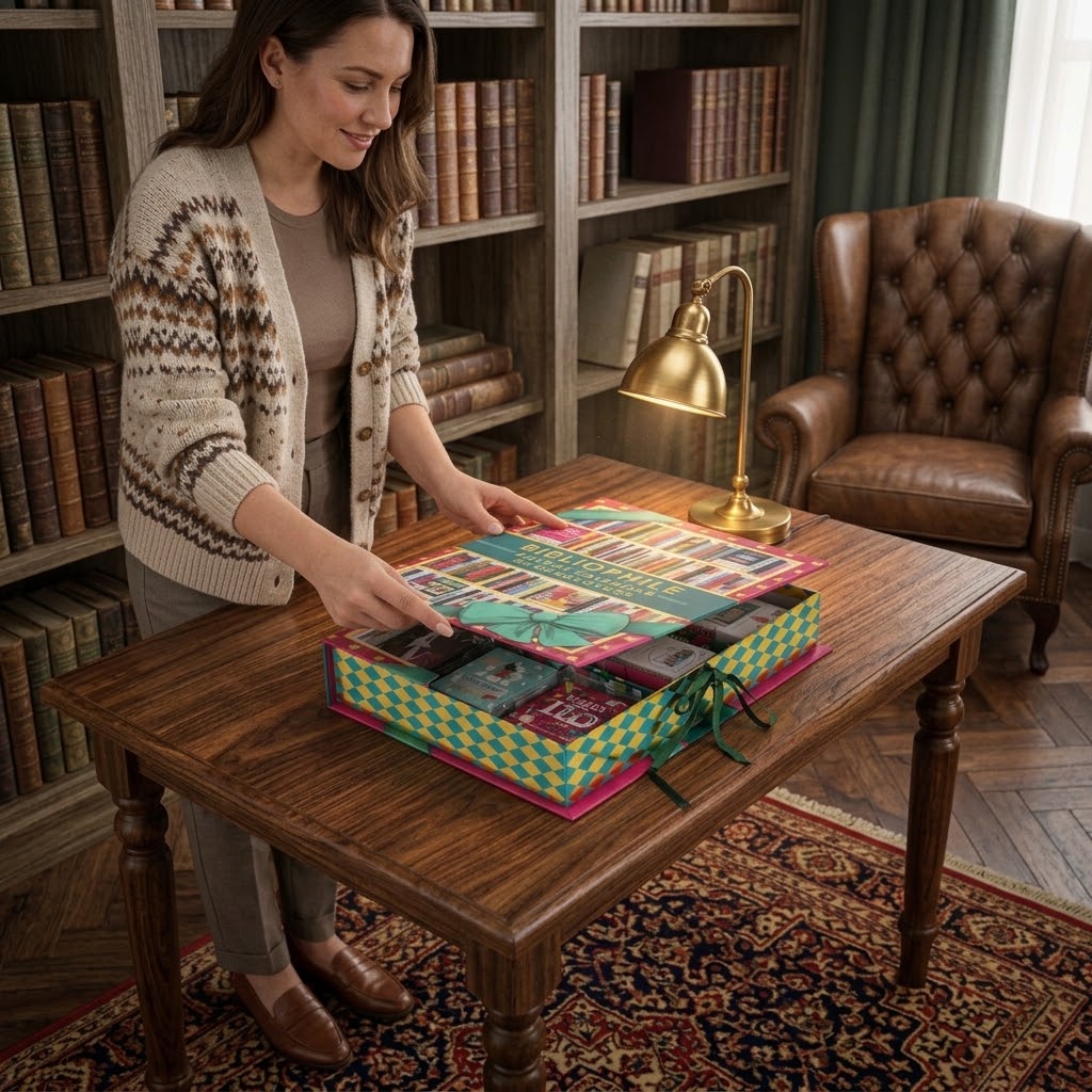 Booknexa – Adventskalender mit 24 Miniaturbüchern für literarische Entdeckungen