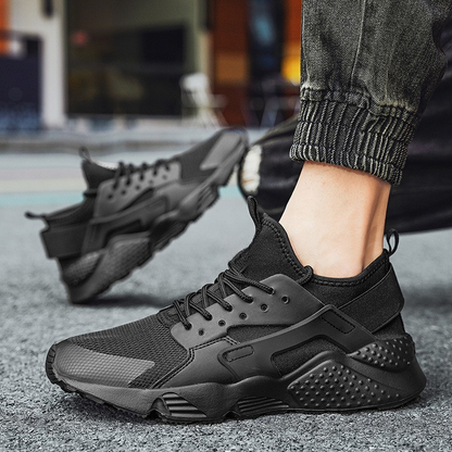 PETER – Schnür-Sneaker mit atmungsaktivem Mesh-Obermaterial und rutschfester Sohle