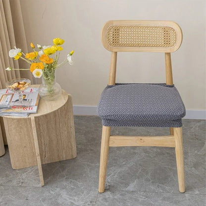 Chairvanta – Elastische Jacquard-Stuhlhusse mit wasserabweisender Schicht