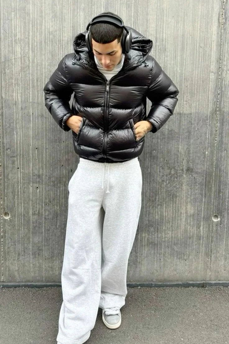 Praktische Daunenjacke für kalte Tage