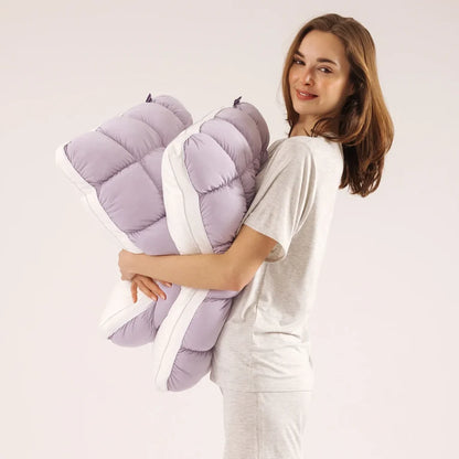 Cloudvoria – Ergonomisch geformtes Kuschelkissen zum Ausruhen
