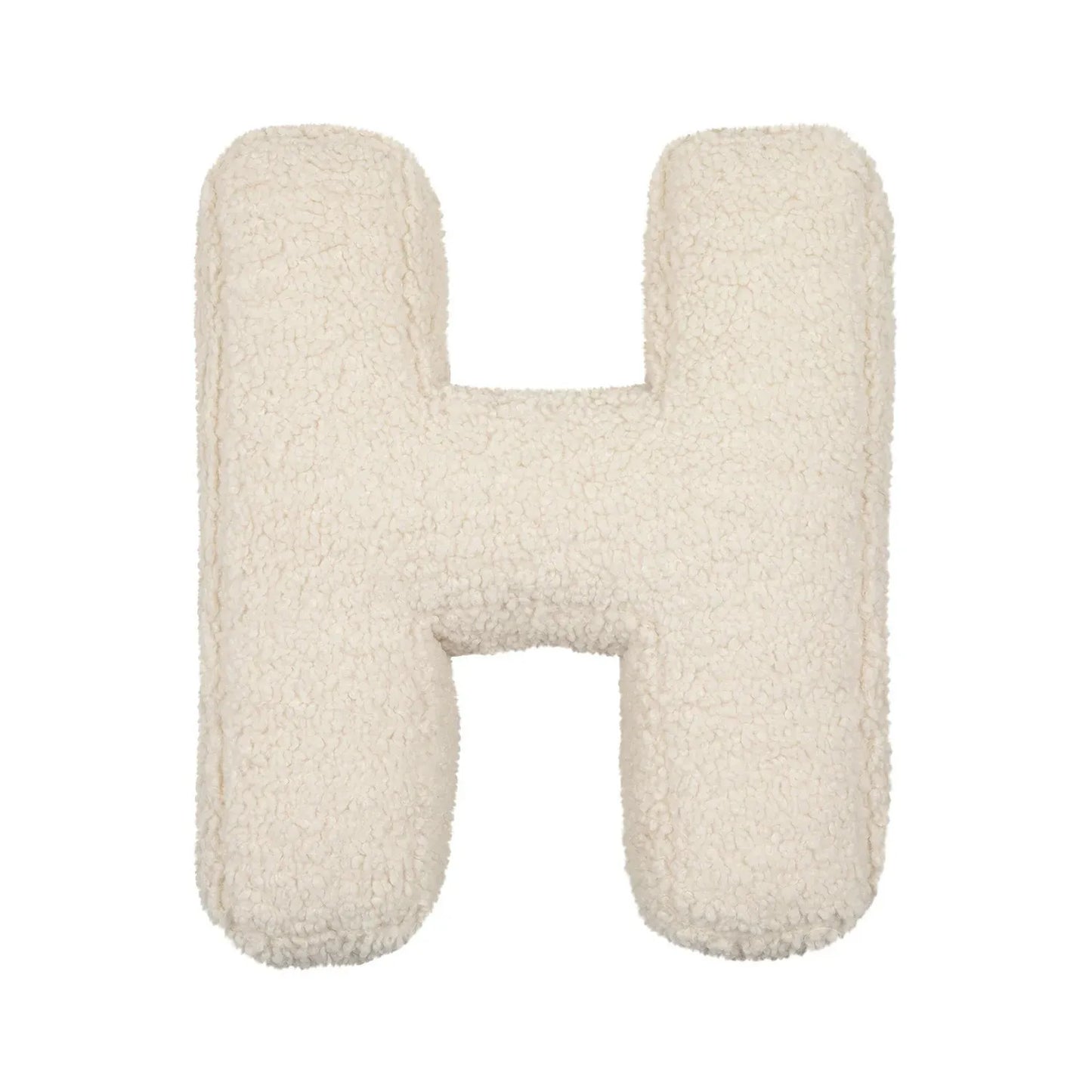 Lammwolle Buchstaben Kissen - Weiche Baumwollqualität