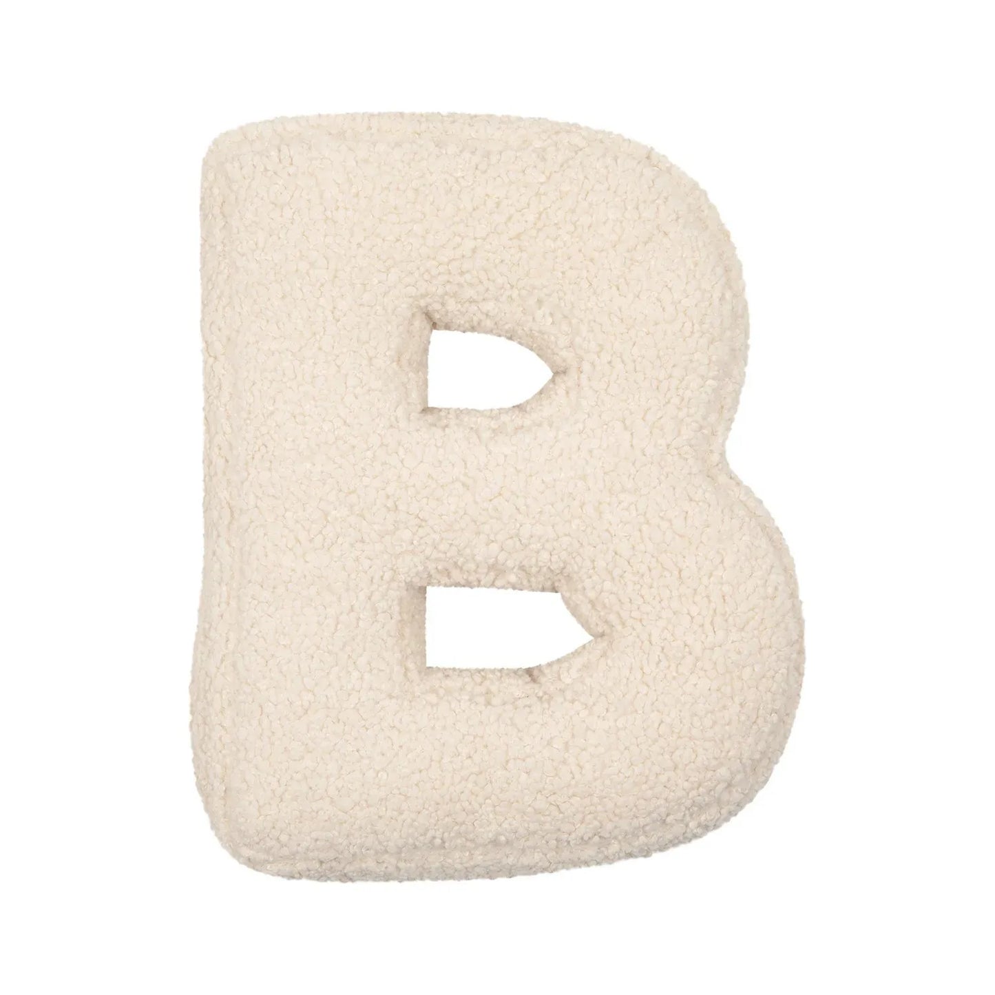 Lammwolle Buchstaben Kissen - Weiche Baumwollqualität