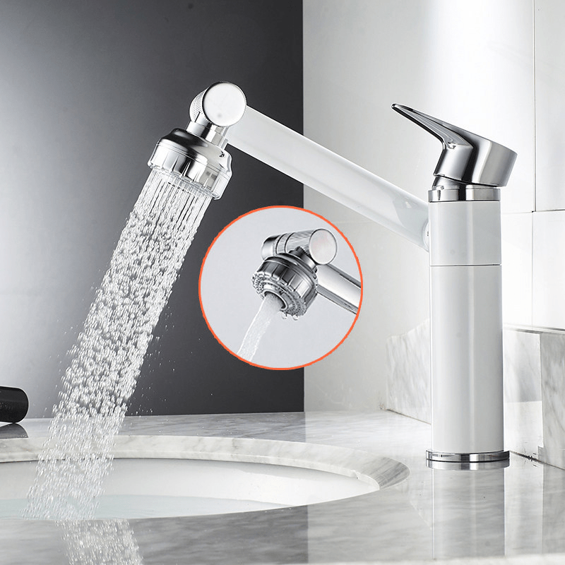 FLEXISPOUT – Flexibler 360° Wasserhahn mit Sprühfunktion für Waschbecken