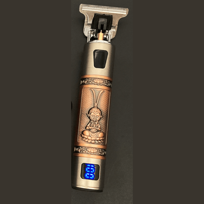 SKULLTRIM – Vintage Barttrimmer mit Akku und präzisem Schnitt für Bart und Haar