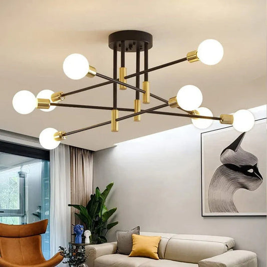 Glas-Hängelampe für das Wohnzimmer