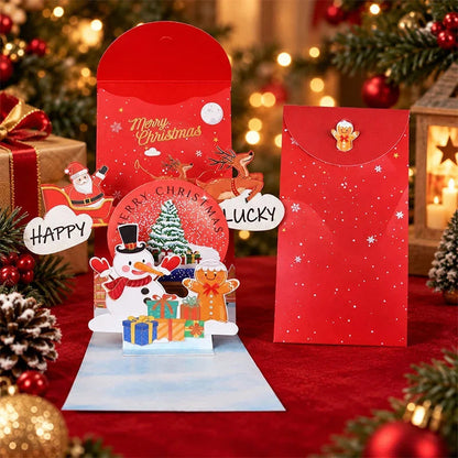 Cardora – 3D-Weihnachtskarte mit aufklappbarer Papiergestaltung