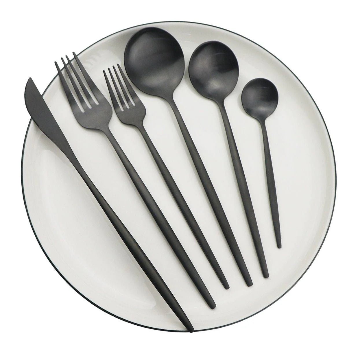 30 Teiliges Minimalistisches - Robuster Edelstahl