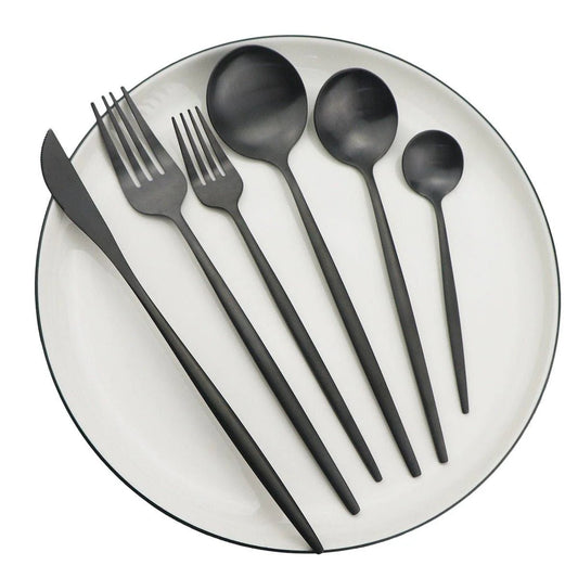 30 Teiliges Minimalistisches - Robuster Edelstahl