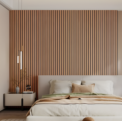 3D Akupanel Selbstklebend Holzoptik - Natürliches Holzdesign