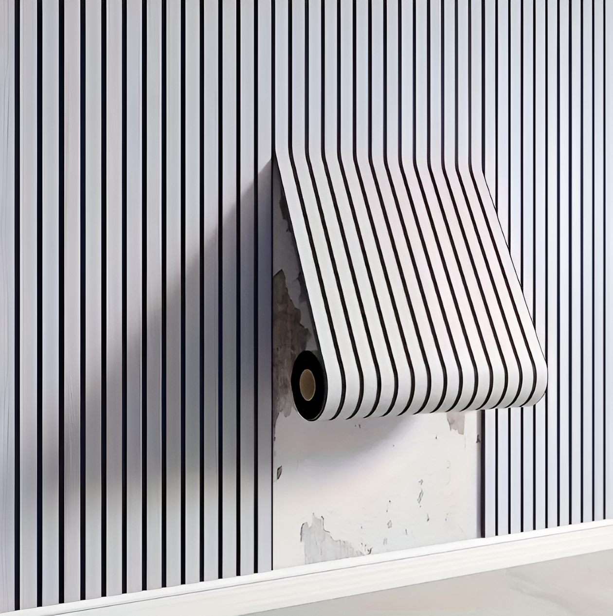 3D Akupanel Selbstklebend Holzoptik - Natürliches Holzdesign