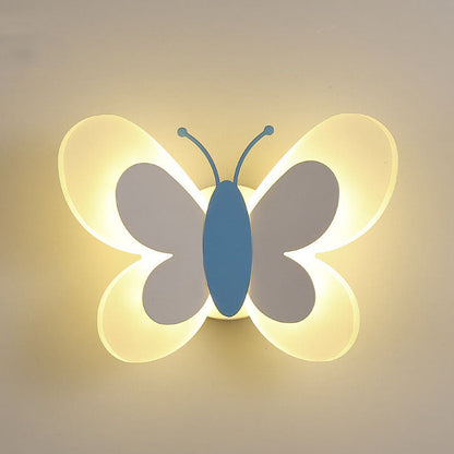 LED-Wandleuchte in Schmetterlingsform für einen zauberhaften Akzent