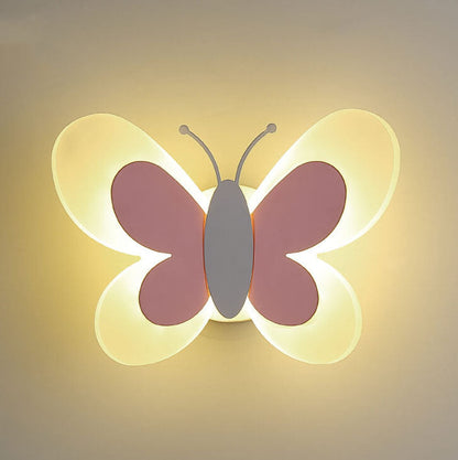 LED-Wandleuchte in Schmetterlingsform für einen zauberhaften Akzent