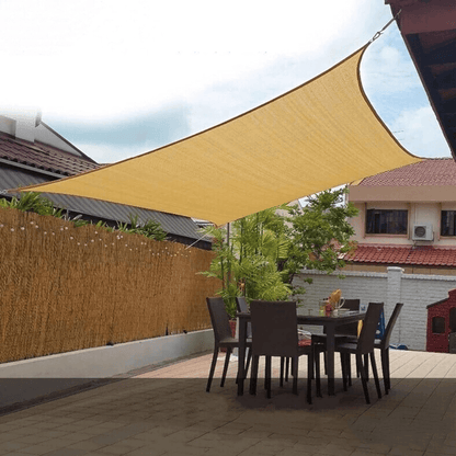 CAROLINE – HDPE-Sonnenschutznetz mit UV-Schutz für Terrasse und Garten