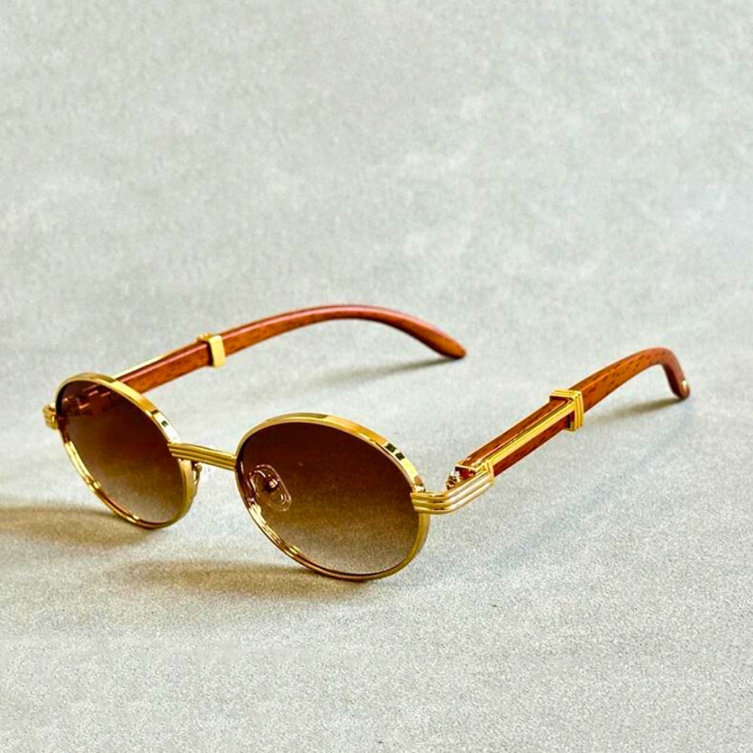 Markante Sonnenbrille mit UV400-Schutz