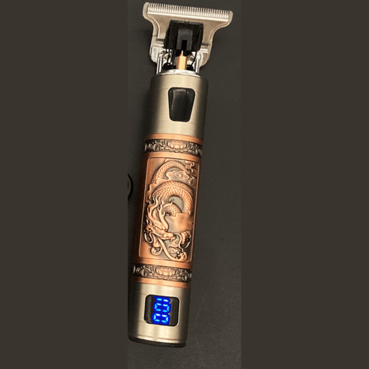 SKULLTRIM – Vintage Barttrimmer mit Akku und präzisem Schnitt für Bart und Haar