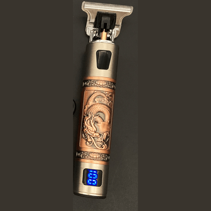 SKULLTRIM – Vintage Barttrimmer mit Akku und präzisem Schnitt für Bart und Haar