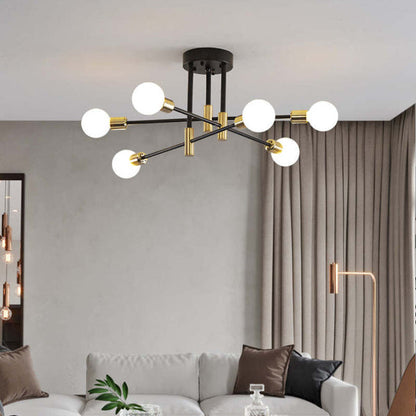 Glas-Hängelampe für das Wohnzimmer