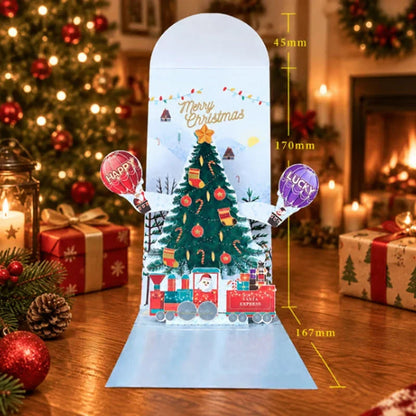 Cardora – 3D-Weihnachtskarte mit aufklappbarer Papiergestaltung