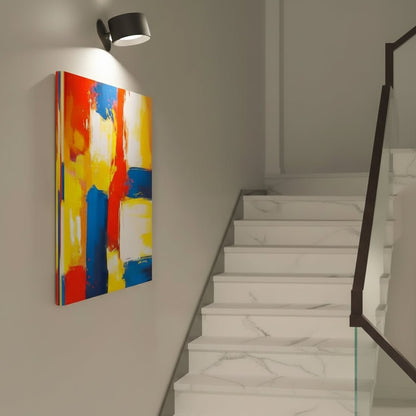GLOW360 – Kabellose, Drehbare LED-Wandlampe